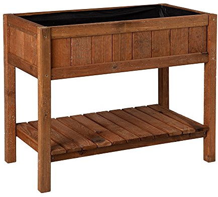 Catral 75020001 - Huerto urbano Germin 40, 76 x 80 x 40 cm (altura cubeta 25 cm), madera de pino