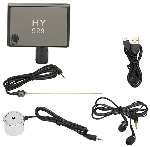 Fockety Detector de Fugas de Agua, Detección de Fugas de Agua a Batería con Sondas Duales Y Auriculares, Detector de Fugas de Tuberías de Agua Subterránea de Alta Resistencia para Interiores Y(#2)