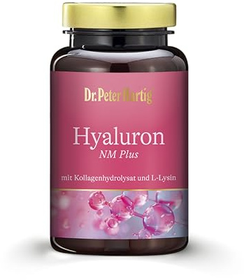 Dr. Peter Hartig Hyaluron NM Plus 60 Kapseln 60-Tages-Vorrat lactose- gluten- und hefefrei