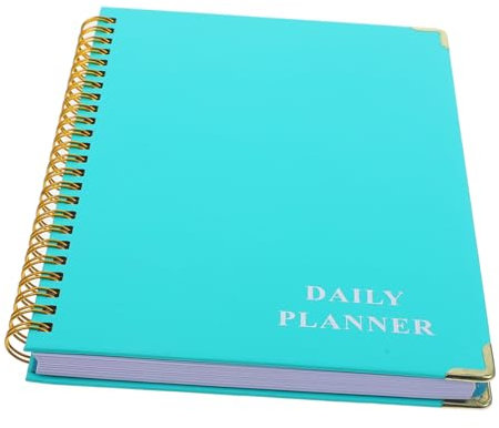 NUOBESTY Spiralgebundenes Tagebuch – Notizbuch Für College-studenten – Akademisches Tagebuch Mit Multifunktionsseiten