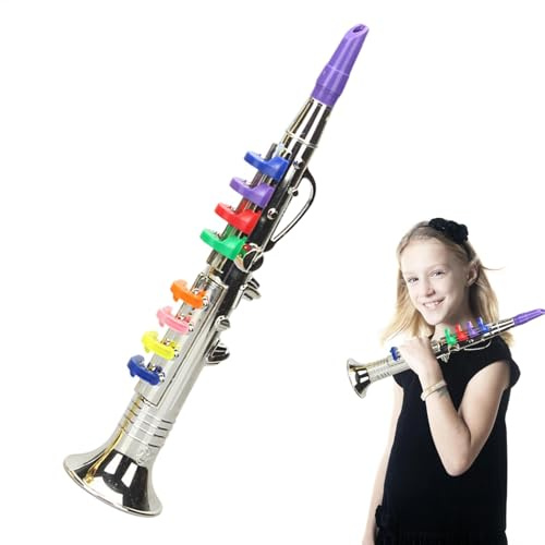 Sassofono Per Bambini: Amichevole Per Principianti, Facile Da Giocare, Sassofono Per Bambini Durevoli Con Ugello | Strumento Musicale Per Bambini | Sassofono Principiante | Ideale Per Musica Scuola