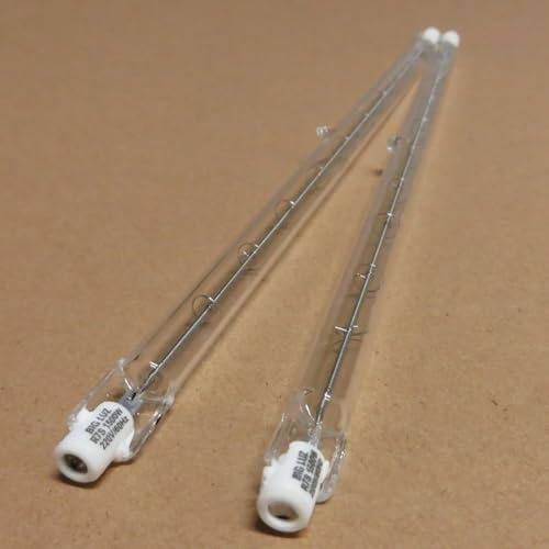 BLOMDE Bulbo de halógeno de doble extremo R7, 230V 1500W T3 J Tipo de inundación lineal de doble extremo 254 mm 333 mm Lámpara de tubo de cuarzo 333 mm 230V 2000W 20pcs
