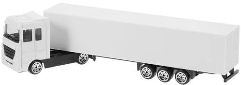 Toddmomy Modelo De Camión Contenedor De Aleación Mini De 7.87In Juguete De Camión para Niños Seguro Y Educativo para Juego Y Diversión