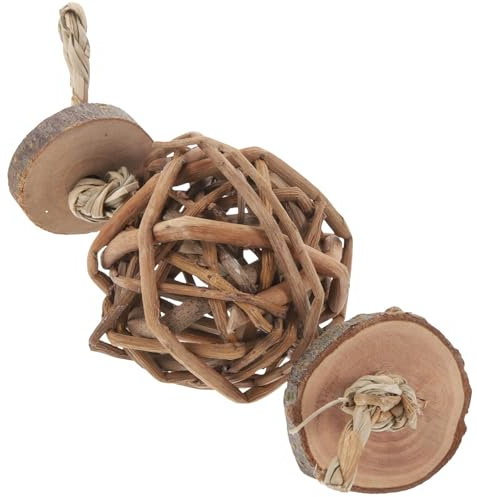 Levemolo Guinea Pig Toys Chew Toys for Rabbits Hamster Cage Accessories Natural Teeth Chewing Comfort Biting Playthings