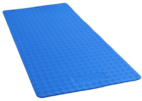 Sport-Thieme Gymnastikmatte Medica Classic XL | Profi-Matte | 3 Ösen | Wassertauglich | Hygienisch abwaschbar | Bodenkälte isolierend