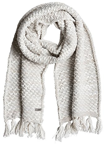 Roxy The Shoppeuse Scarf Bufanda Circular, Mujer, Blanco (Marshmallow Solid), Talla Única