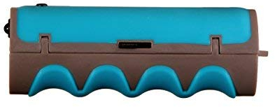 gripONE Drab Mint - der clevere Tragegriff für Einkaufstaschen, Tüten, Farbeimer und mehr, mit integrierter LED-Taschenlampe und Einkaufswagenchip