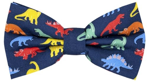 JMEETY Boys Bow Ties,Pre-Tied Kids Bow Ties,Adjustable Novel Cute Bowties For Boys Green Yellow Blue