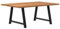 LAPOOH Esstisch mit Baumkanten 180x120x74 cm Massivholz Eiche, Küchentisch, Esszimmertisch, Dining Table, Kitchen Table, Esszimmer Tisch, Sitzecke, Essen Tisch -3304958