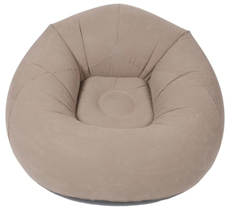 BESPORTBLE Poltrona Gonfiabile Portatile Per Adulti Divano Lazy Sofa Da Campeggio Leggero e Sedia Sacco Gonfiabile Per Soggiorno Camera e Attività Outdoor Come Bbq e Relax