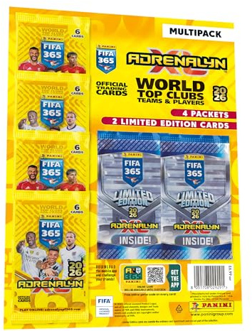 Panini FIFA 365 Adrenalyn XL Trading Cards - Multipack