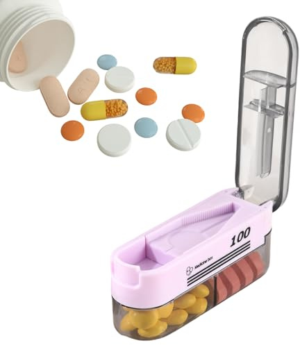 Pillerdelare Justerbar Medicinskärningsutrustning Och Tillbehör