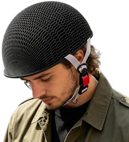 Bike Helmet - Foldable Paper Breathable Riding Hat,Helmets for Adults with Adjustable Chin Strap,for Bicycle Road Outdoor Beach Hiking Commuting