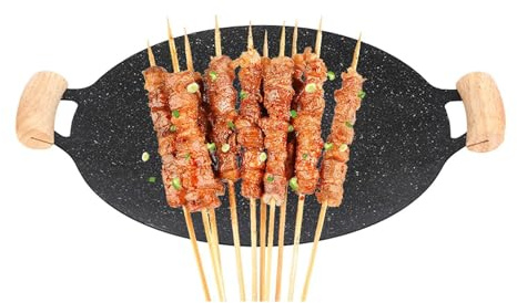 Riaisttd Sartén Teppanyaki,Sartén para parrilla coreana antiadherente con