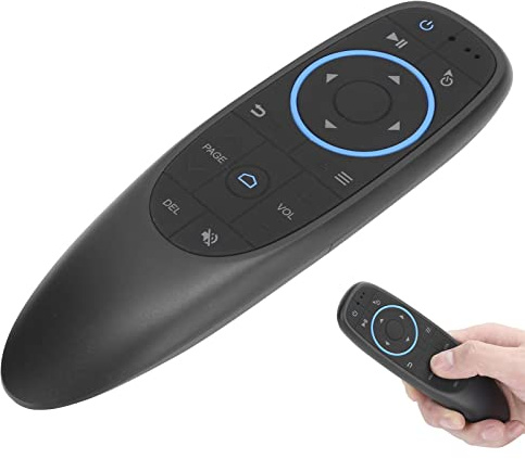 Garsent Air Mouse Fjärrkontroll, Power Point Clicker, Smart Board Clicker, Bluetooth 5.0 Trådlös Mus, Trådlös Gyroskopmus för PC Smart TV Android TV Box Laptop Projektor