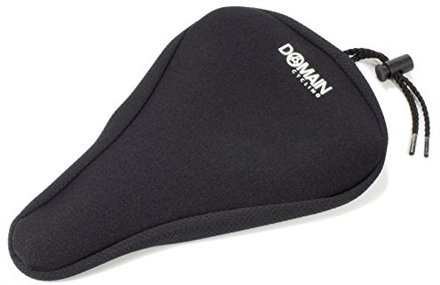 Domain Cycling - Kids Bike Seat Cover with Gel (9 x 6) - Comfort to Small Bike Saddle of Childs Outdoor, Mountain, BMX, and Road Bikes - Cushion