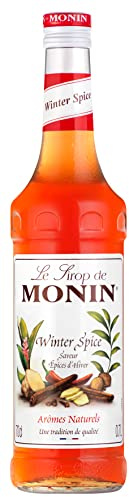 MONIN Premium Winter Spice Sciroppo 700 ml per caffè e cocktail Vegan-friendly senza allergeni, aromi e coloranti 100% naturali