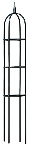 Harbor Gardens R352HG Garden Obelisk, Black, 96 High