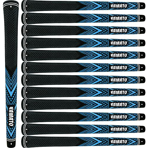 Yamato Innovative Golf Grips 13 Pack Midsize/Standardsize Golf Club Grips, All-Weather Firm Control And High Performance Grips Provides Superior Comfort And Responsiveness,4 colors Available