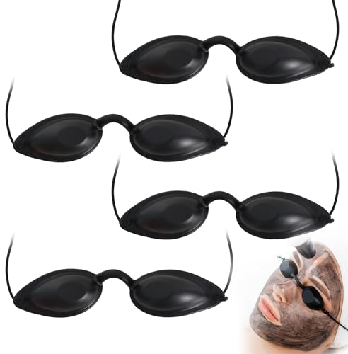 Solarium Brille 4 Stück Infrarot Licht Brille Schutz, Uv Schutzbrille Für Laser Ipl, Uv Schutzbrille Für Brillenträger, Schutzbrille Für Solarium, Schutzbrille Für Beauty Clinic