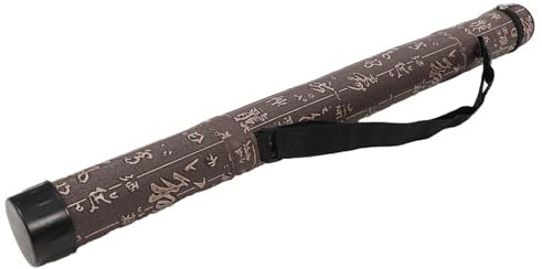 Vaguelly Doppelter Pvc Flötenkoffer Vertikale Flöten Aufbewahrungstasche Für Musiker Robust Sicheres Flöten Tragen Schutz Etui