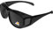 Matec Patent Trades UG Matecs polarisierte Sonnen-Überziehbrille Schwarz für Brillenträger UV 400 CAT3 für SIE & IHN