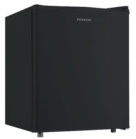 INFINITON | Congelador Vertical CV-A52N | Altura 50 cm | Capacidad 35 Litros | Ciclico | Puerta Reversible | Patas regulables en altura