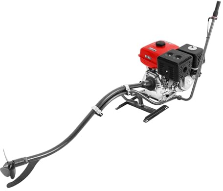 LIAPDG 15HP Mud Motor Kit, 420CC Gasoline Boat Engine Motor Boat Outboard Fishing Engine with 180-Degree Flexible Steering TCI Ignition System for Small Boats of 9.84-19.69Ft 3600Rpm