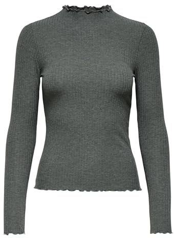 ONLY Top Mujer ONLEMMA Top, Castor Gray., M