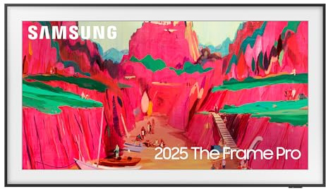 Samsung 85 The Frame Pro LS03WF, NQ4 AI Gen3 Processor, NEO QLED, Matte Display, Modern Frame Design & Art Mode, Samsung Vision AI, 2025