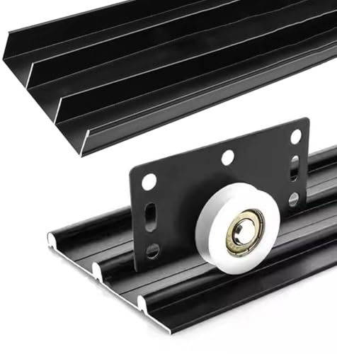 Dreigleisiges Schiebetürschienen-Set for Schränke und Glastüren