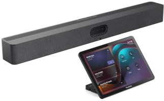 Yealink MeetingBar A50-031 Video Collaboration System with CTP25 Touch Console, All-in-One Conference Bar, Triple 50MP Cameras, 4K Resolution, for Medium to Large Rooms