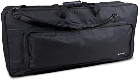 Keyboard Gig Bag Basic, 98x43x17 cm , mit Notentasche, schwarz, reiß- und wasserfest