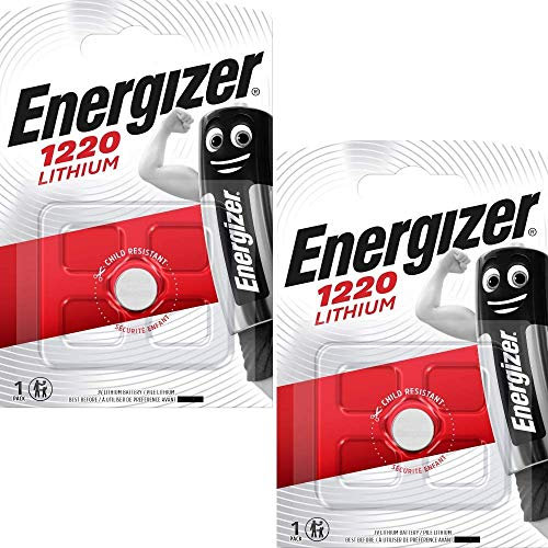 ENERGIZER CR1220 LOT DE 2 PILES AU LITHIUM 3V