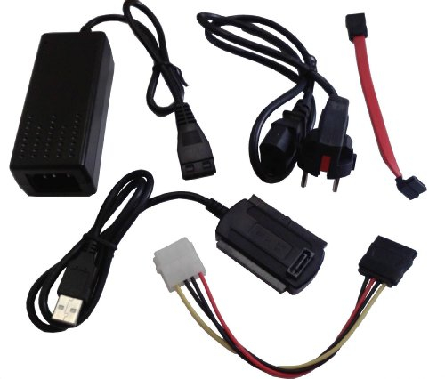 USB Adapter zu SATA / IDE 2,5 3,5 mit Netzteil