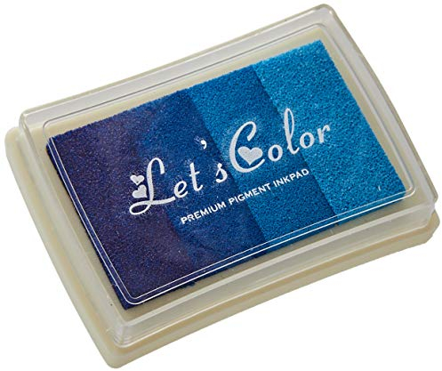 Mopec K43.03 Stempelkissen für Finger, 7,5 x 5,2 cm, Schaumstoff