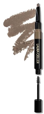 LAURA GELLER NEW YORK Sculpt-n-Stay Waterproof Brow Pencil & Gel- Taupe