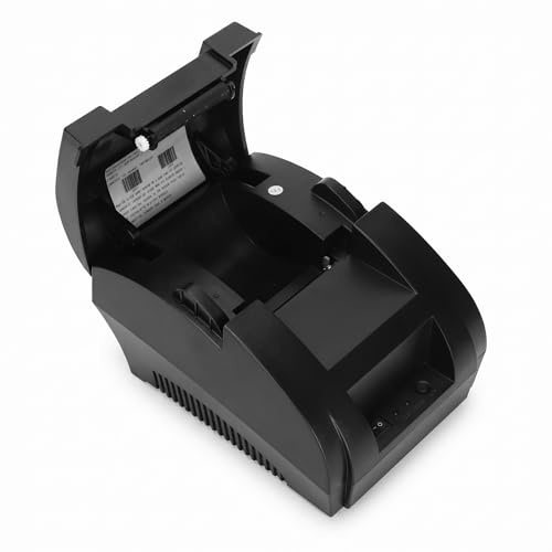 5890K Impresora Térmica De Etiquetas De 90 Mm/S, Impresora Térmica Portátil De 58 Mm, Mini Impresora Portátil De Recibos POS, Impresora De Billetes Compatible con, OS,