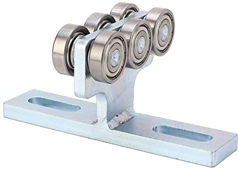 Carro con Puntal Más Alto, Polipasto Eléctrico con Carro de 6 Ruedas para Instalación de Puertas Corredizas, Carros con Vigas