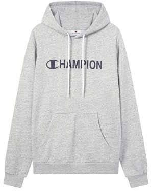 Champion Sudadera con Capucha Legacy para Hombre, Gris, M
