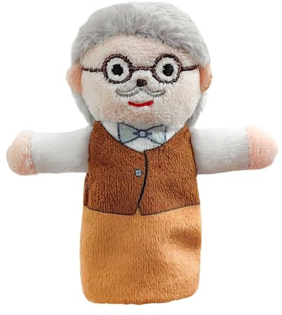 Finger Family Puppets, Finger Family Puppets plyschfigurer, interaktiv | Nursery Puppets för hemmaskolefester, förskolelärande, sagostund för dagis, låtsaslek, dagislek