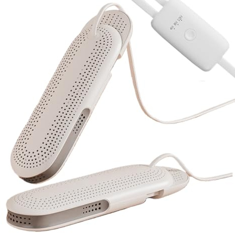 Sèche-Chaussures Portable Minuterie Chauffage Uniforme Élimination Odeurs