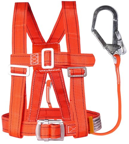 Arnés de seguridad Kit de protección contra caídas Arnés de escalada multiusos ajustable para trabajos en altura Construcción Escalada