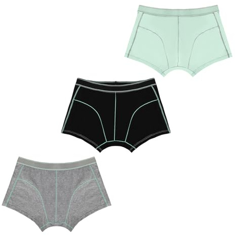 Carer Boys Incontinence Pants 3-Pack 70ml Absorbent Pad | Washable Cotton Underwear for Enuresis Daytime Wetting Bedwetting Potty Training Light-Moderate Incontinence Size 122-128