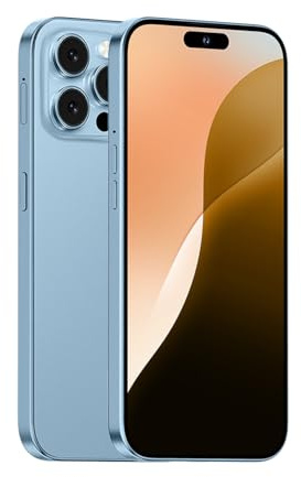 MTGud 4G Smartphone Without Contract, 6.6 Inch HD Screen, 16GB ROM, Android 10.0, 5000 mAh Battery,13MP+16MP Dual Camera, Dual SIM/Face ID Unlock,Basic 4G Mobile Phone (Blue)