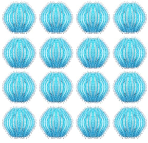 16Pcs Washing Balls,Washing Machine Cleaner Pet Hair Remover Dissolver Washing Machine Hair Catcher for Laundry Washing