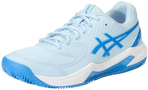 ASICS 1042A255-401 Gel-Dedicate 8 Clay Women Light Blue/Blue Coast UK 3
