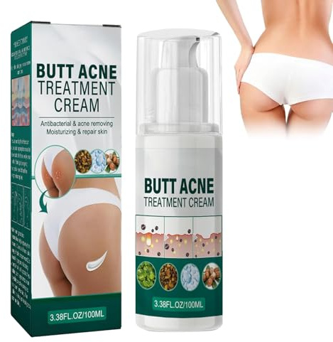 Crema para Glúteos y Cadera - Tratamiento para Granos y Acné, 100 ml