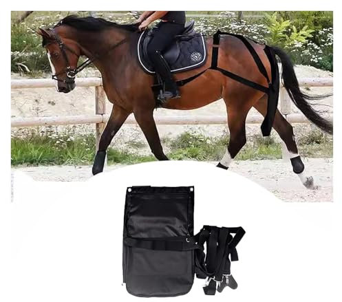 Horse Manure Bag,Equestrian Horse Manure Pockets Waterproof and Easy to Clean, Lightweght Horse Manure Catch Bags, Large Medium Equine Poop Storage Device, Racecourse Farm Barn Use(L)