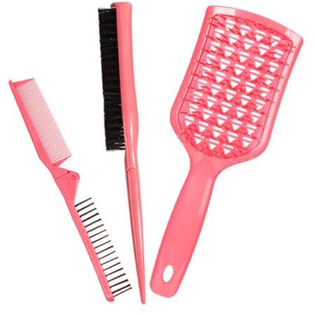 CALLARON 1 Set Di Pettini Per Spazzola Districante Per Spazzole Per Lo Styling Pettini Per Cotonare Per Da Donna A Coda Di Topo a Per